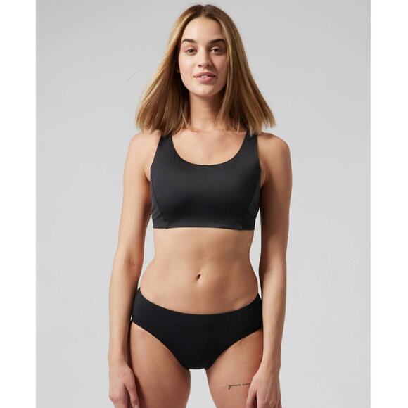NWT Athleta Malibu Bikini Top - XS D/DD - black - XS D-DD - Picture 1 of 4
